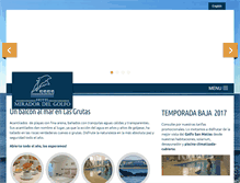 Tablet Screenshot of hotelmiradordelgolfo.com